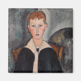 Amedeo Modigliani - Junge in Sailor Anzug Magnet