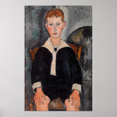 Amedeo Modigliani - Junge in Sailor Anzug Poster (Vorne)