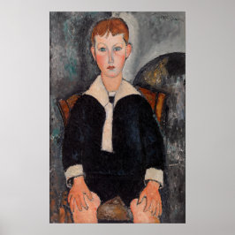 Amedeo Modigliani - Junge in Sailor Anzug Poster