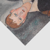 Amedeo Modigliani - Junge in Sailor Anzug Seidenpapier (Ausschnitt)