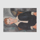 Amedeo Modigliani - Junge in Sailor Anzug Seidenpapier (Vorderseite)