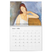 Amedeo Modigliani Kalender (Mär 2026)
