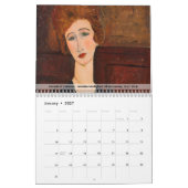 Amedeo Modigliani Kalender (Jan 2027)