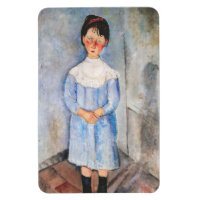 Amedeo Modigliani - Kleines Mädchen in Blau