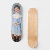 Amedeo Modigliani - Kleines Mädchen in Blau Skateboard (Vorderseite)