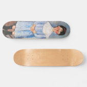 Amedeo Modigliani - Kleines Mädchen in Blau Skateboard (Horizontal)