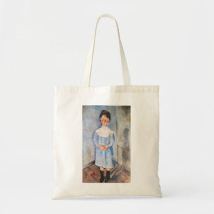 Amedeo Modigliani - Kleines Mädchen in Blau Tragetasche