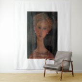 Amedeo Modigliani Kunst Wandteppich (Beispiel)