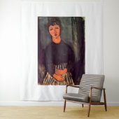 Amedeo Modigliani Kunst Wandteppich (Beispiel)