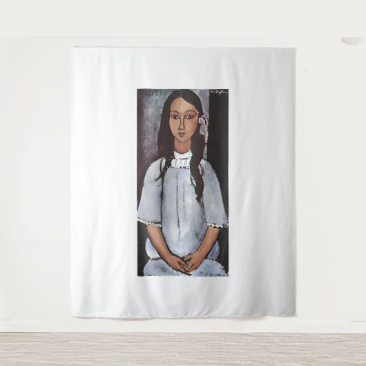 Amedeo Modigliani Kunstmalerei Wandteppich (Vorderseite)