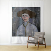 Amedeo Modigliani Kunstmalerei Wandteppich (Beispiel)