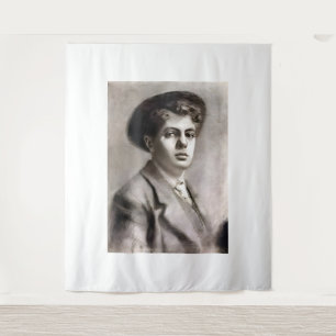 Amedeo Modigliani Kunstwerk Wandteppich