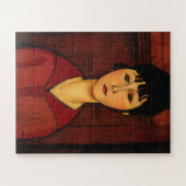 Amedeo Modigliani - Leiter eines jungen Mädchens Puzzle (Horizontal)