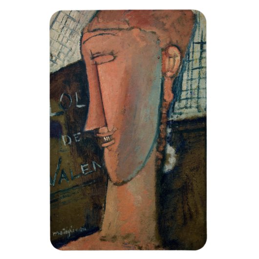 Amedeo Modigliani - Lola de Valence Magnet (Vertikal)