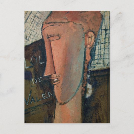 Amedeo Modigliani - Lola de Valence Postkarte (Vorderseite)