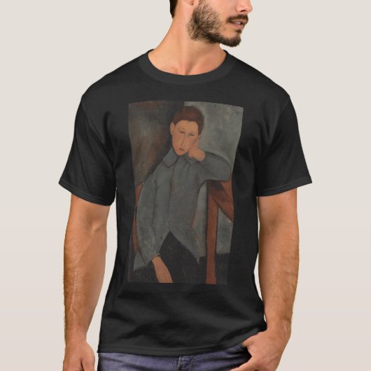 Amedeo Modigliani Madame Amedee Frau mit Zigarette T-Shirt (Vorderseite)