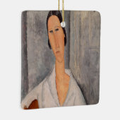 Amedeo Modigliani — Madame Hanka Zborowska Leaning Keramikornament (Rechts)