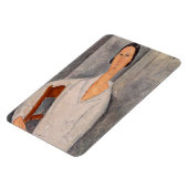 Amedeo Modigliani — Madame Hanka Zborowska Leaning Magnet (Linke Seite)