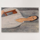 Amedeo Modigliani — Madame Hanka Zborowska Leaning Puzzle (Horizontal)