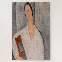 Amedeo Modigliani — Madame Hanka Zborowska Leaning Puzzle