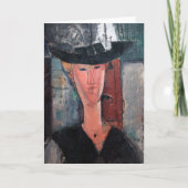 Amedeo Modigliani - Madame Pompadour Karte (Vorderseite)