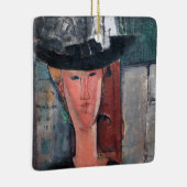 Amedeo Modigliani - Madame Pompadour Keramikornament (Rechts)