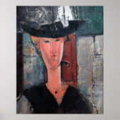 Amedeo Modigliani - Madame Pompadour Poster (Vorne)