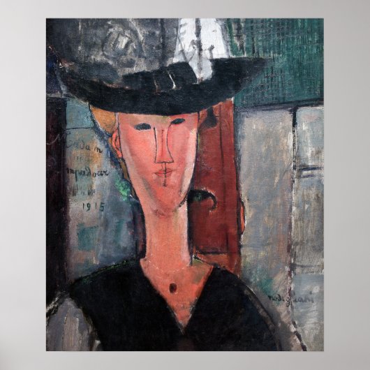 Amedeo Modigliani - Madame Pompadour Poster (Vorne)