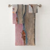 Amedeo Modigliani - Mädchen mit Polka-Dot-Bluse Badhandtuch Set (Insitu)