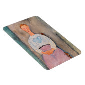Amedeo Modigliani - Mädchen mit Polka-Dot-Bluse Magnet (Rechte Seite)