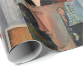 Amedeo Modigliani - Meisterwerke - Collage Geschenkpapier (Rolleneckpunkt)
