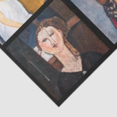 Amedeo Modigliani - Meisterwerke Collage Poster Seidenpapier (Detail)