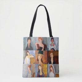 Amedeo Modigliani - Meisterwerke - Collage Tasche