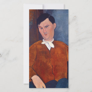 Amedeo Modigliani - Monsieur Deleu Dankeskarte