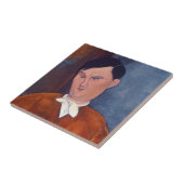 Amedeo Modigliani - Monsieur Deleu Fliese (Seite)