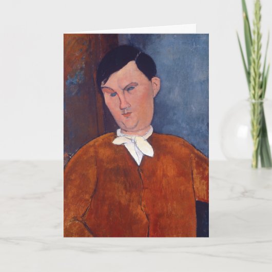 Amedeo Modigliani - Monsieur Deleu Karte (Vorderseite)