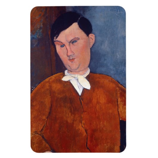 Amedeo Modigliani - Monsieur Deleu Magnet (Vertikal)