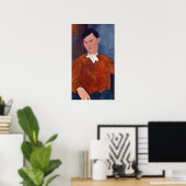 Amedeo Modigliani - Monsieur Deleu Poster (Heimbüro)
