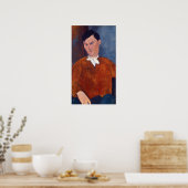 Amedeo Modigliani - Monsieur Deleu Poster (Küche)