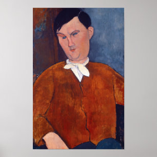 Amedeo Modigliani - Monsieur Deleu Poster