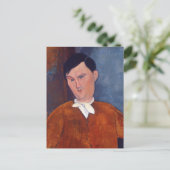Amedeo Modigliani - Monsieur Deleu Postkarte (Stehend Vorderseite)