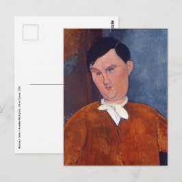 Amedeo Modigliani - Monsieur Deleu Postkarte