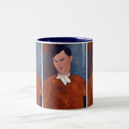Amedeo Modigliani - Monsieur Deleu Zweifarbige Tasse