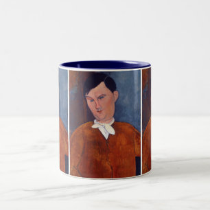 Amedeo Modigliani - Monsieur Deleu Zweifarbige Tasse