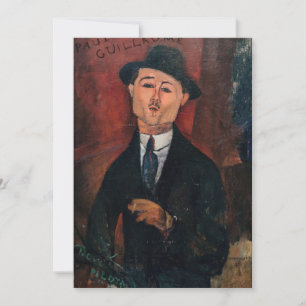 Amedeo Modigliani - Paul Guillaume, Novo Pilota Dankeskarte