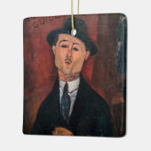 Amedeo Modigliani - Paul Guillaume, Novo Pilota Keramikornament (Links)