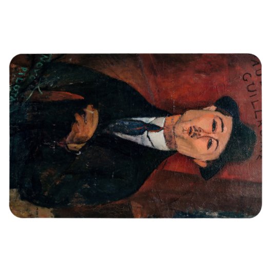 Amedeo Modigliani - Paul Guillaume, Novo Pilota Magnet (Horizontal)
