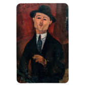 Amedeo Modigliani - Paul Guillaume, Novo Pilota Magnet (Vertikal)