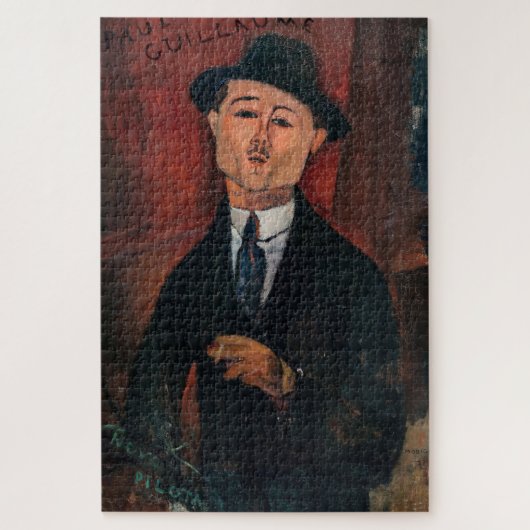 Amedeo Modigliani - Paul Guillaume, Novo Pilota Puzzle (Vertikal)