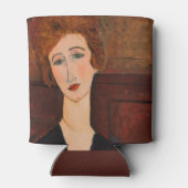 Amedeo Modigliani - Portrait einer Frau Dosenkühler (Rückseite)